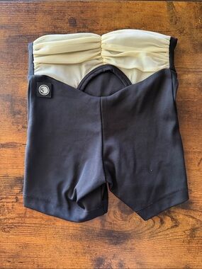 FIVE Kids Black and Cream Dance Shorts